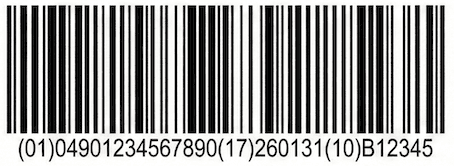 GS1-128のイメージ